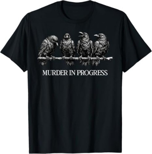 Murder progress black crow - progress,
